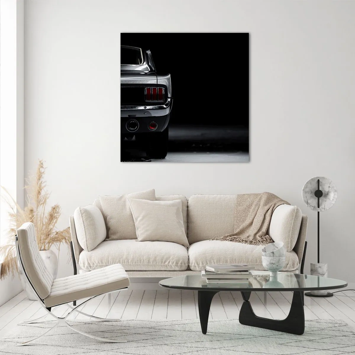 Üveg kép - Klasszikus báj - 40x40 cm