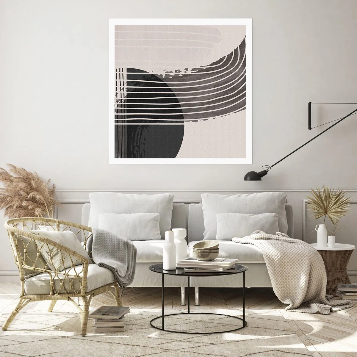 Poszter - Oda és vissza - 60x60 cm