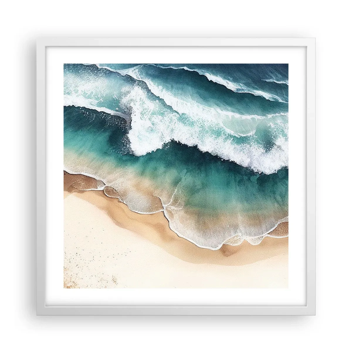 Poszter fekete keretben - Egy örök találkozás - 50x50 cm