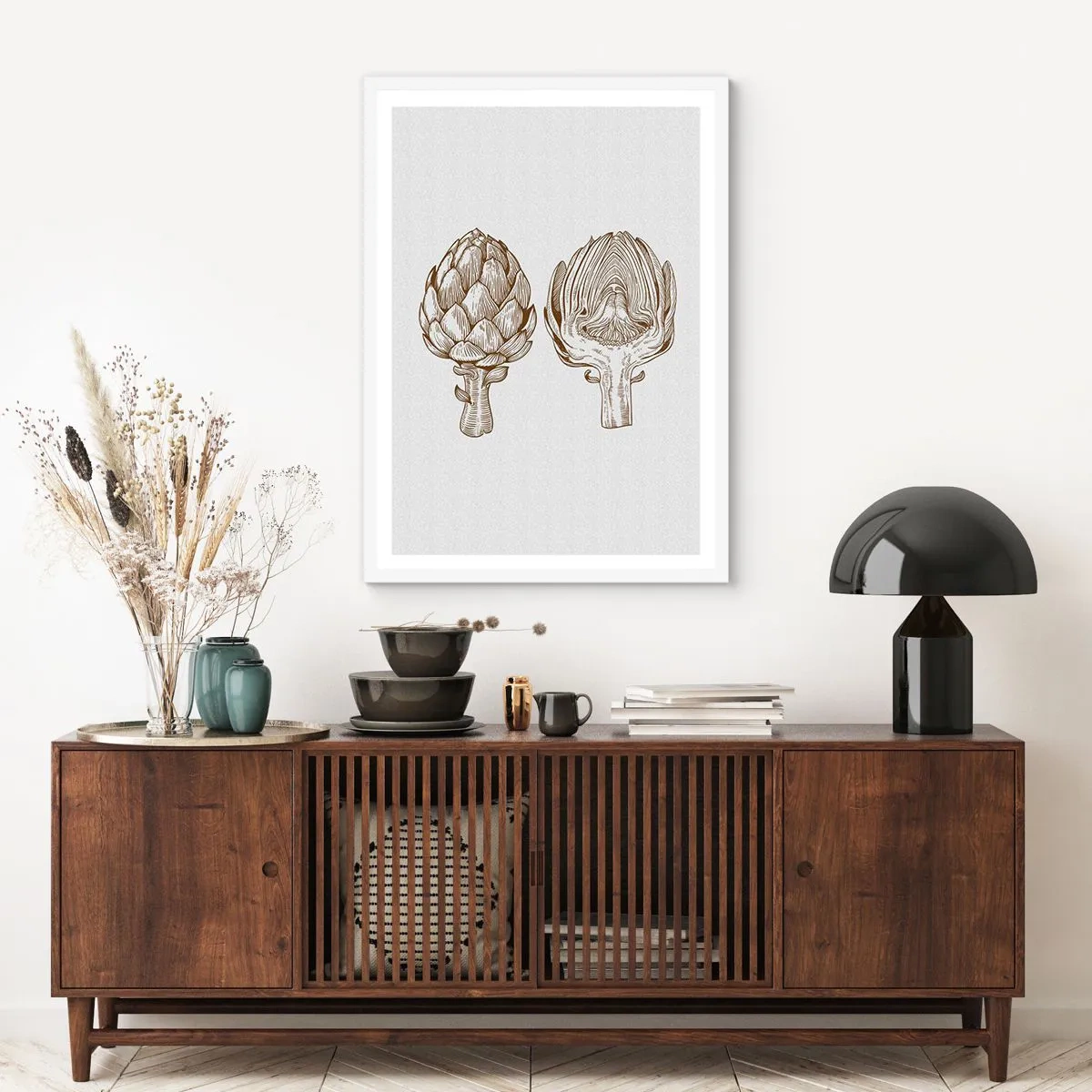 Poszter fekete keretben - Anatómia lecke - 61x91 cm