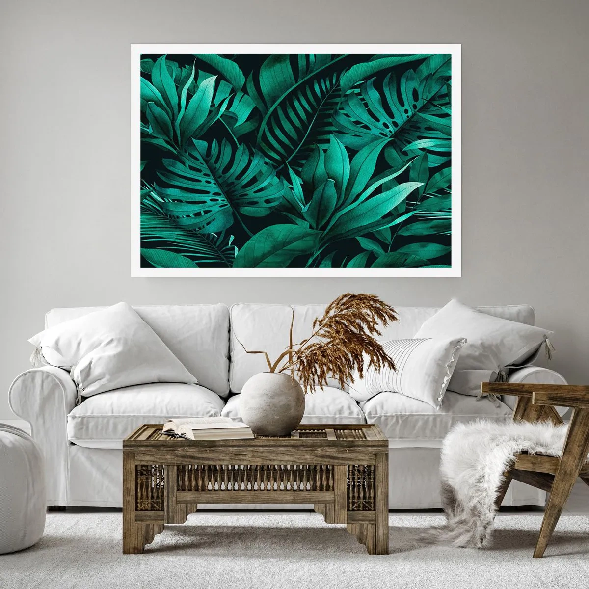 Poszter - A trópusi zöld mélysége - 70x50 cm