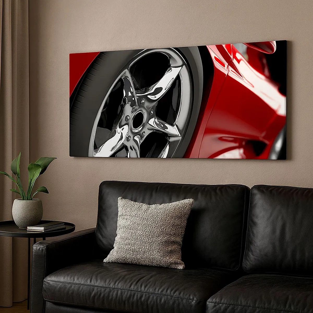 Vászonkép - Gyorsaságnak született - 100x40 cm