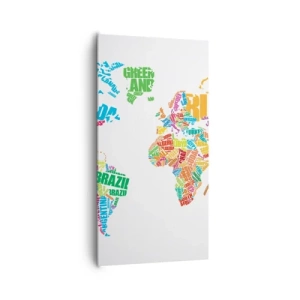 Vászonkép - Mindannyiukat megszeretném ismerni - 65x120 cm