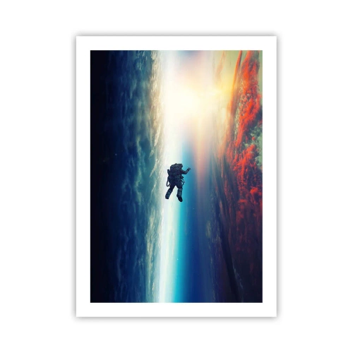 Poszter - Szembenézés az univerzummal - 50x70 cm