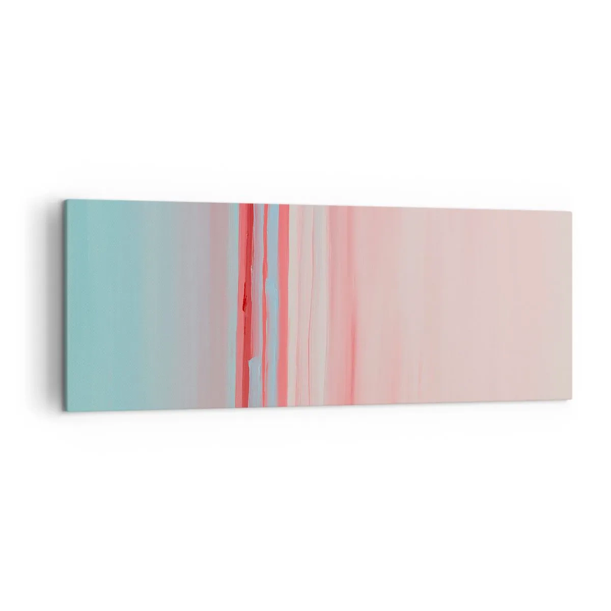 Vászonkép - Absztrakció hajnalban - 140x50 cm