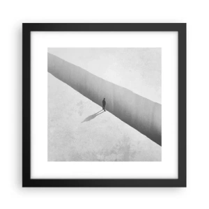 Poszter fehér keretben - Fényes célpont - 30x30 cm