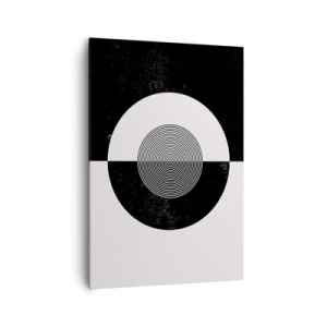 Vászonkép - Harmónia fekete-fehérben - 70x100 cm