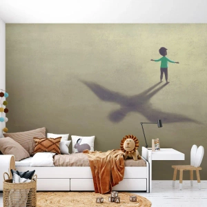 Fotótapéta Premium Sand - A jövő hőse - Absztrakció, Fantázia, Darab - 100x70 cm