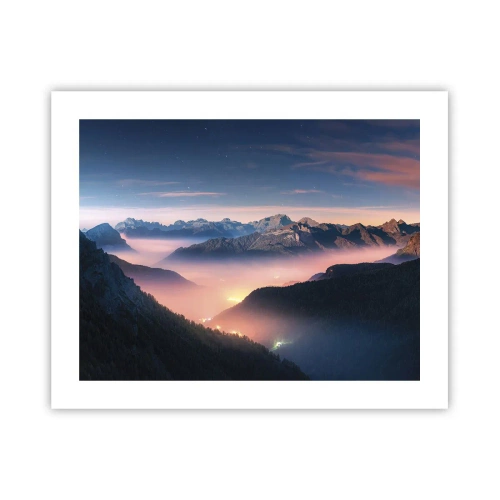 Poszter - Fény a völgyekben - 50x40 cm