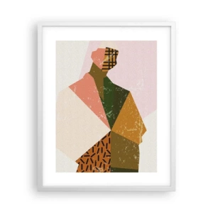 Poszter fekete keretben - Az ember - egy összetett lény - 40x50 cm