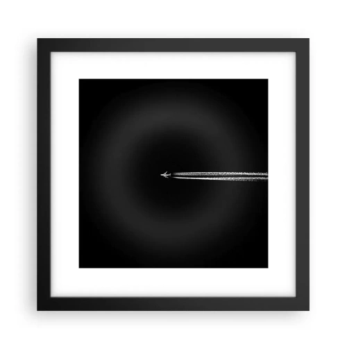 Poszter fehér keretben - Egy másik dimenzióba - 30x30 cm