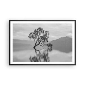 Poszter fehér keretben - Van egy ilyen ország - 91x61 cm