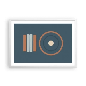 Poszter fekete keretben - A dolgok lényege - 70x50 cm