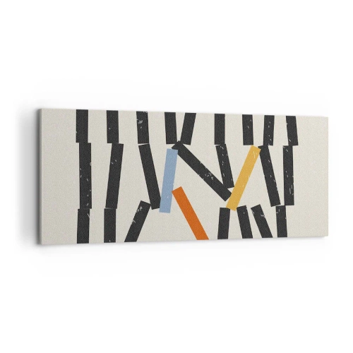 Vászonkép - Dominó - kompozíció - 100x40 cm