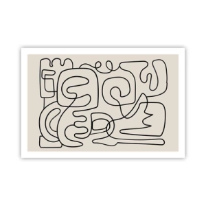 Poszter - A nyomonkövetésben - 91x61 cm