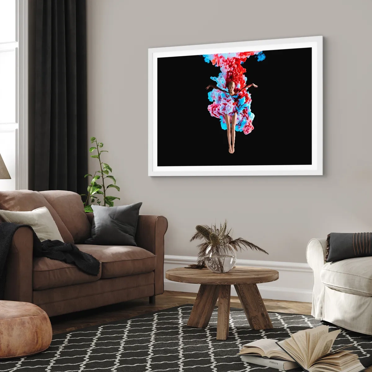 Poszter fekete keretben - Teljes virágzásban - 91x61 cm