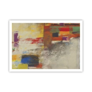 Poszter - Színgeometria - 100x70 cm
