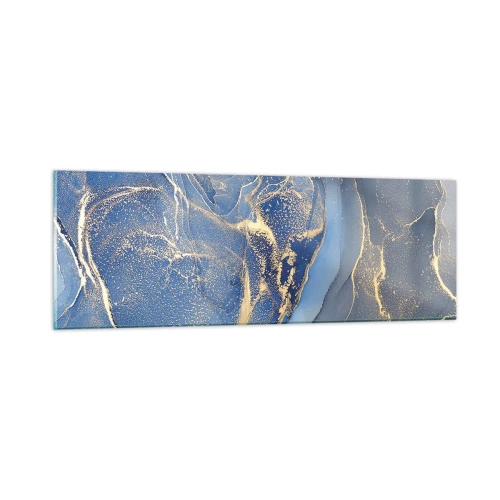 Üveg kép - Arany por - 90x30 cm