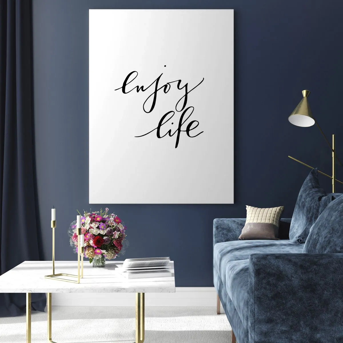 Üveg kép - Se több… - 50x70 cm