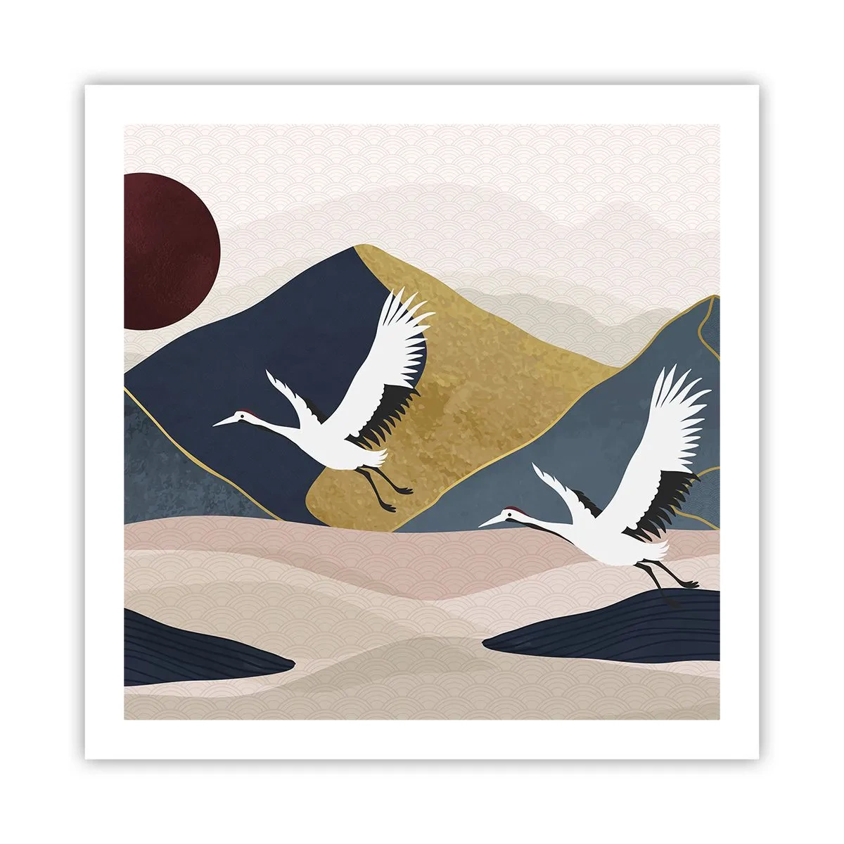 Poszter - És ismét ELREPÜLT a nap - 60x60 cm
