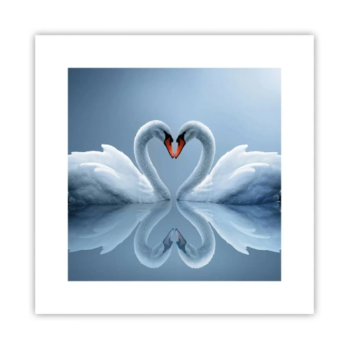 Poszter - Itt az ideje a szerelemnek - 30x30 cm