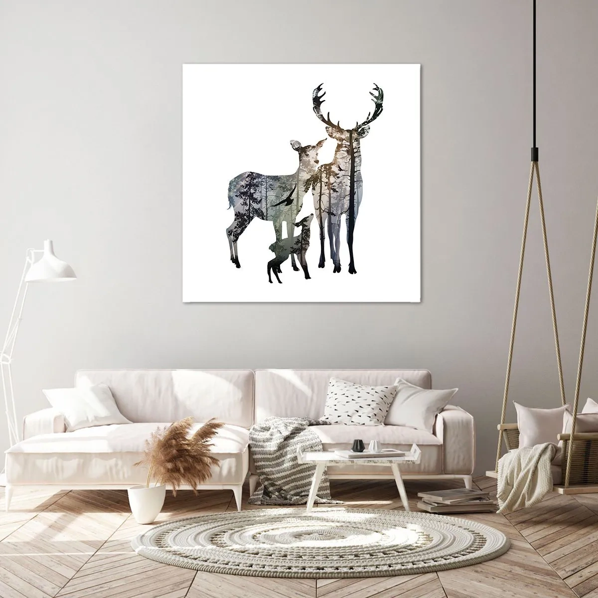 Vászonkép - Családi fotó - 60x60 cm