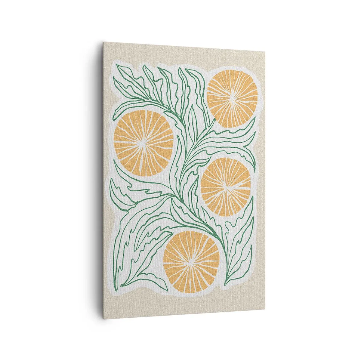 Vászonkép - Etnikus egy csipet absztrakcióval - 80x120 cm