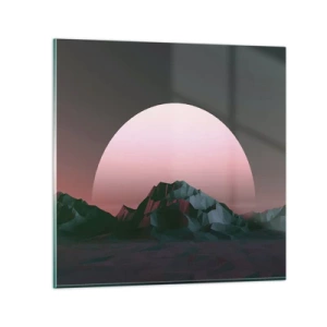 Üveg kép - Egy szomszéd galaxisban - 30x30 cm
