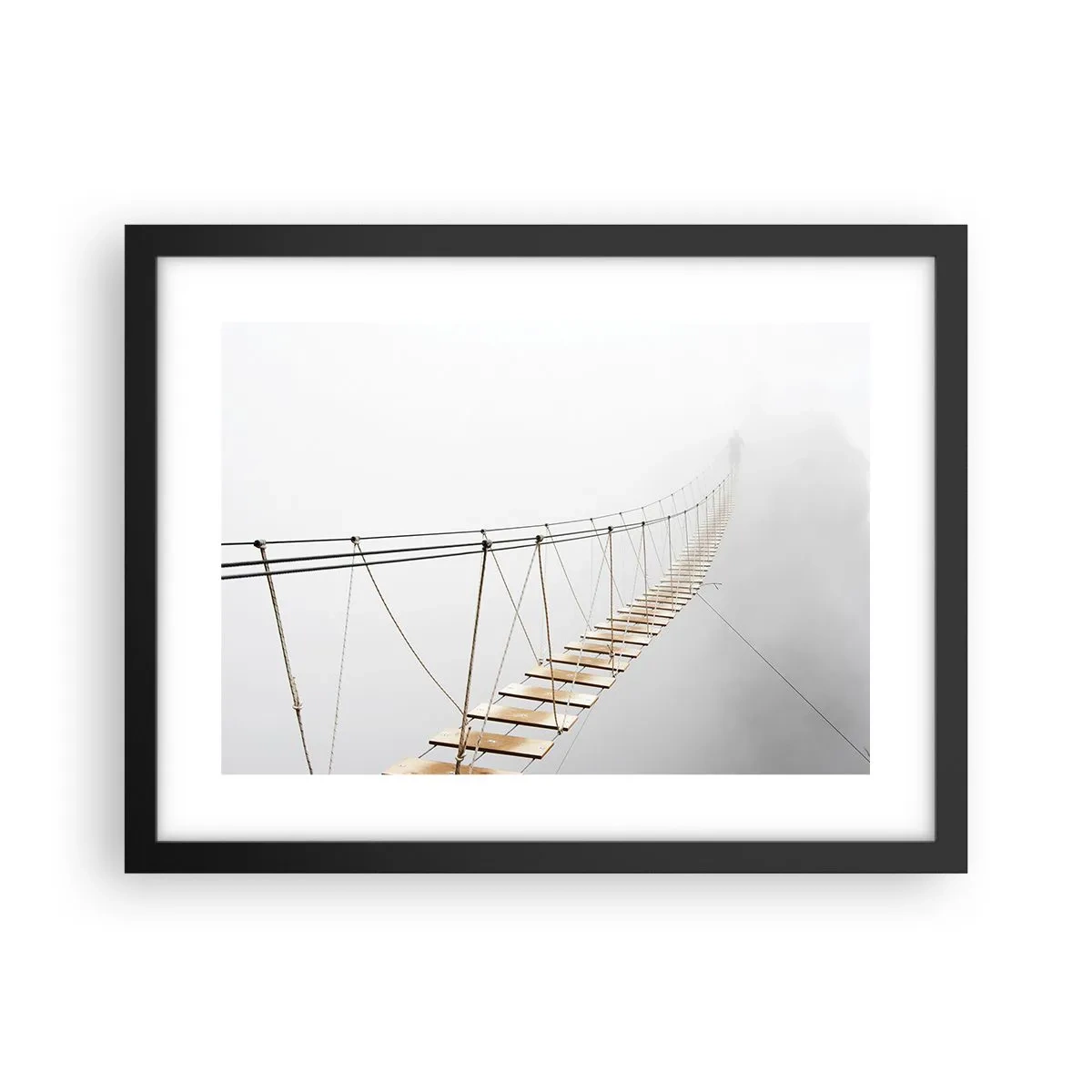 Poszter fehér keretben - Hová vezet? - 40x30 cm