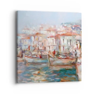 Vászonkép - Pasztell vakáció - 40x40 cm