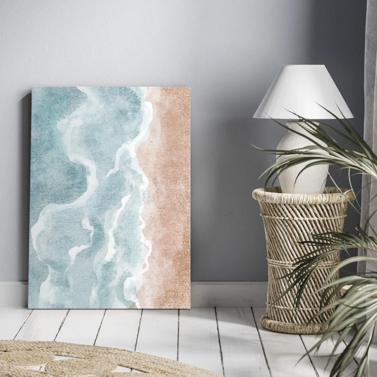 Vászonkép - Felhő absztrakció - 45x80 cm