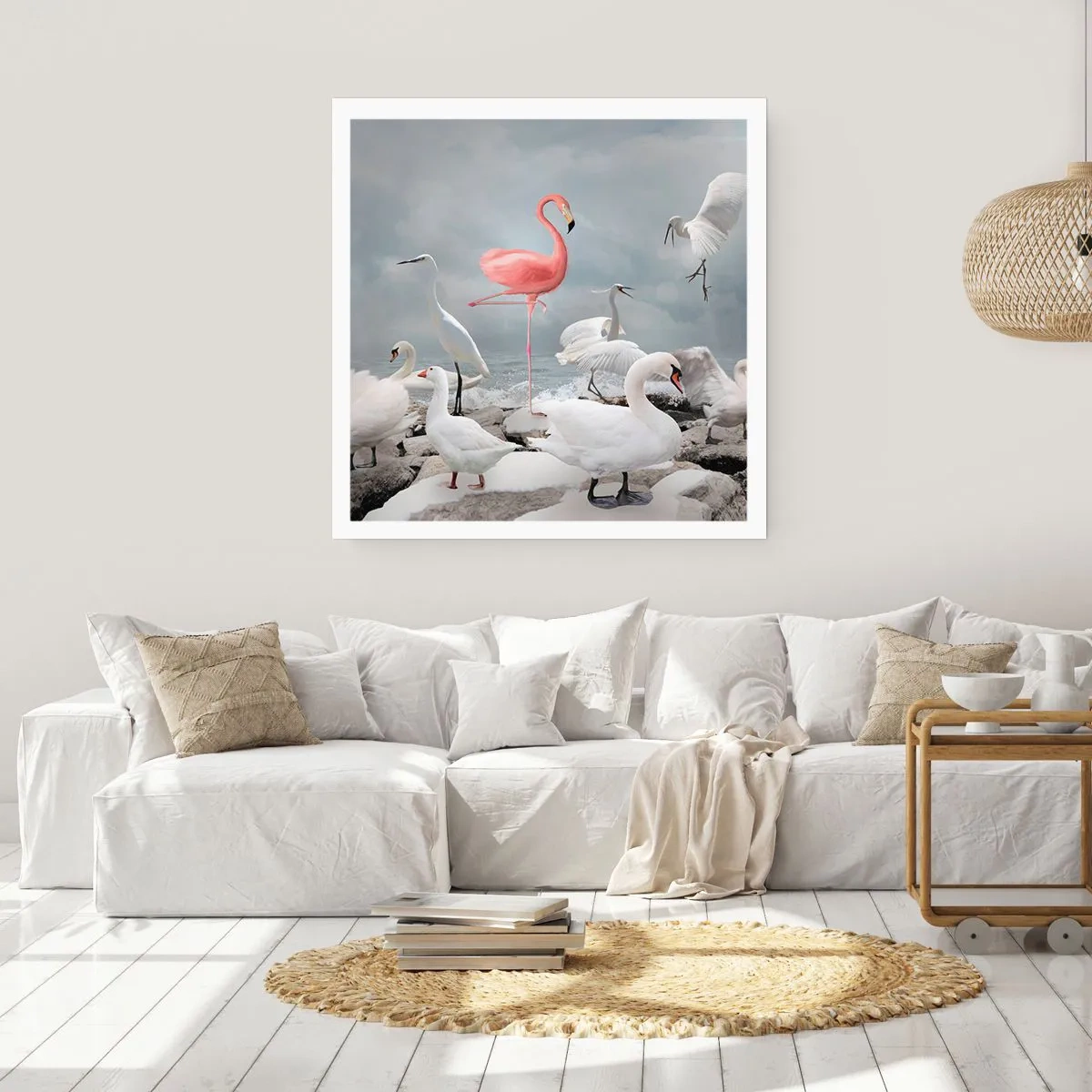 Poszter - Hogy kerültem ide? - 60x60 cm