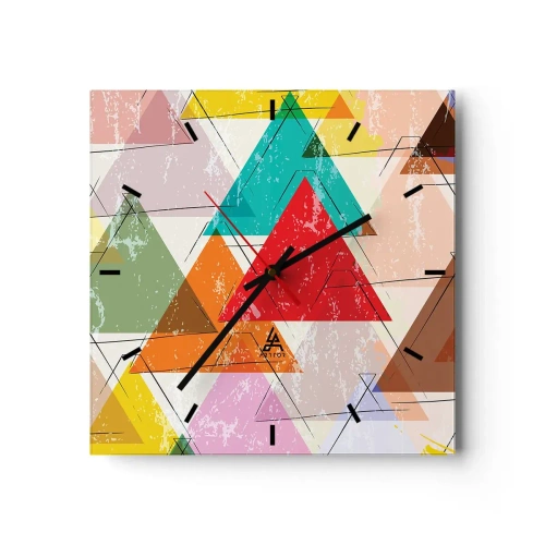 Falióra, Óra - Három-három - 30x30 cm