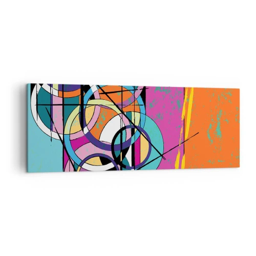 Vászonkép - Kerékről kerékre - 140x50 cm