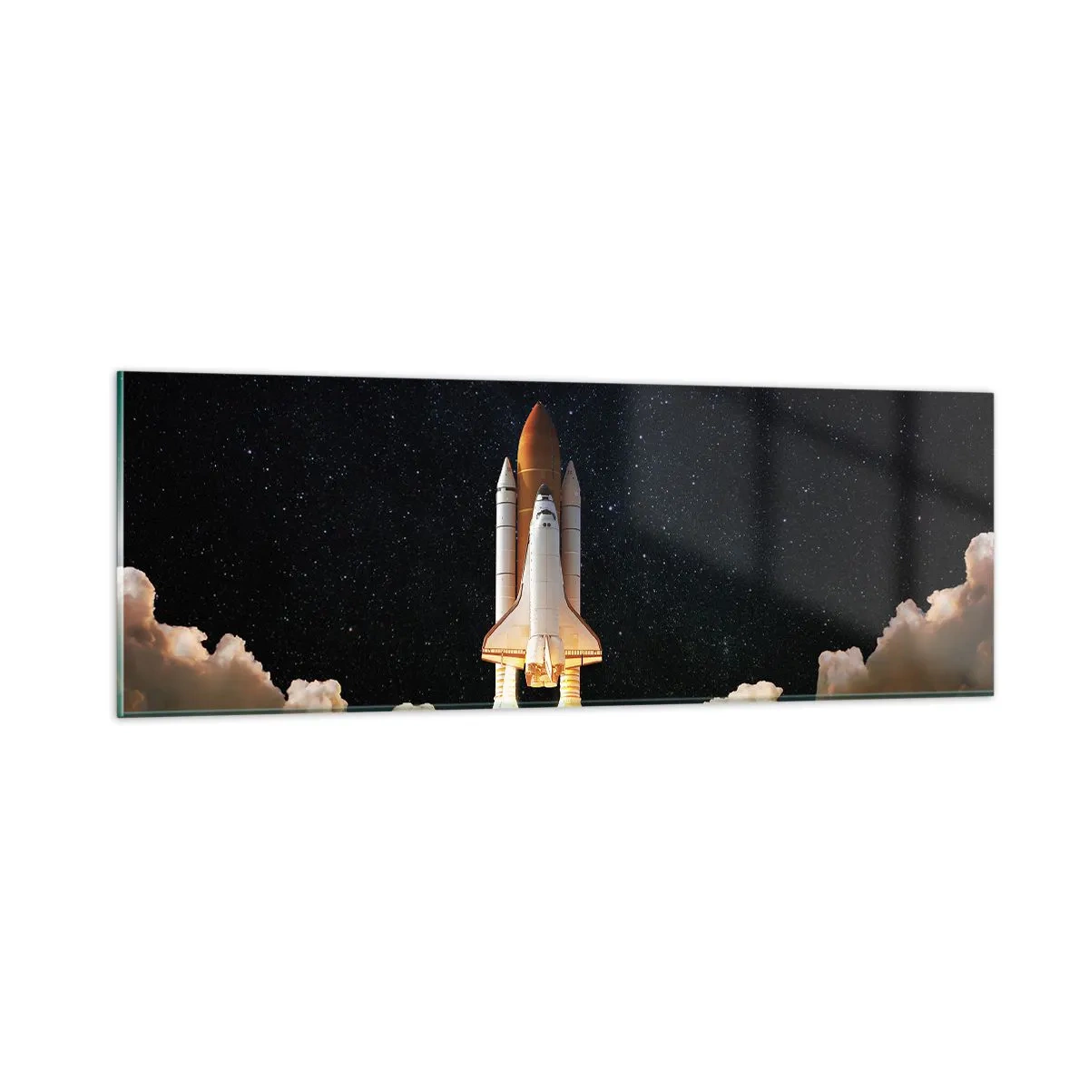 Üveg kép - Ad astra! - 90x30 cm