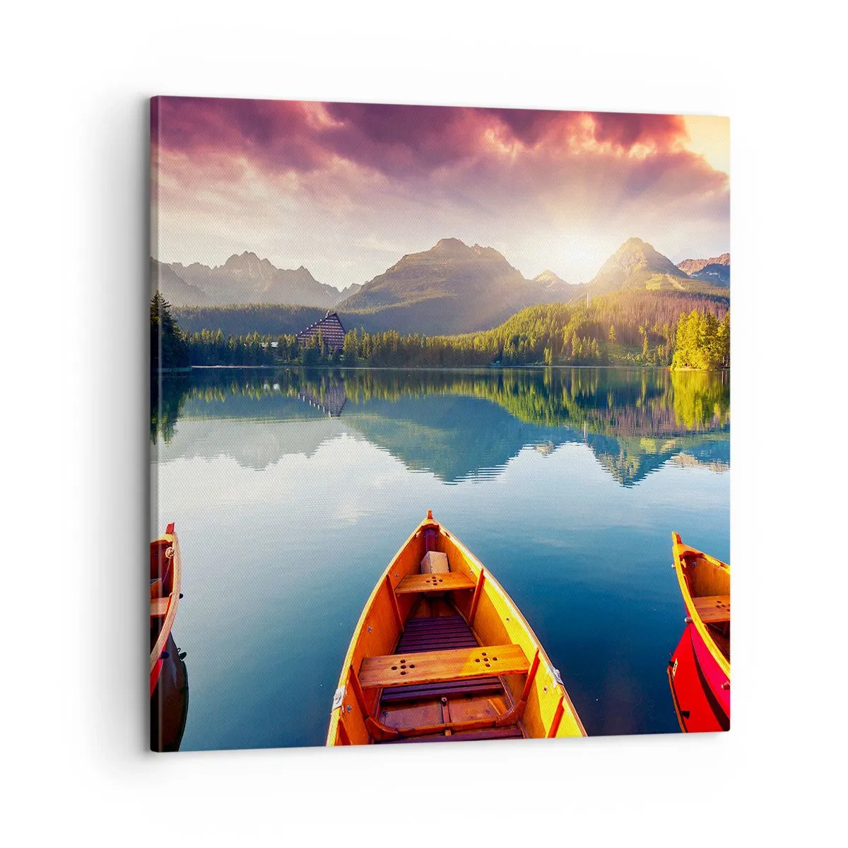 Vászonkép - Semmi a természet ellen - 60x60 cm