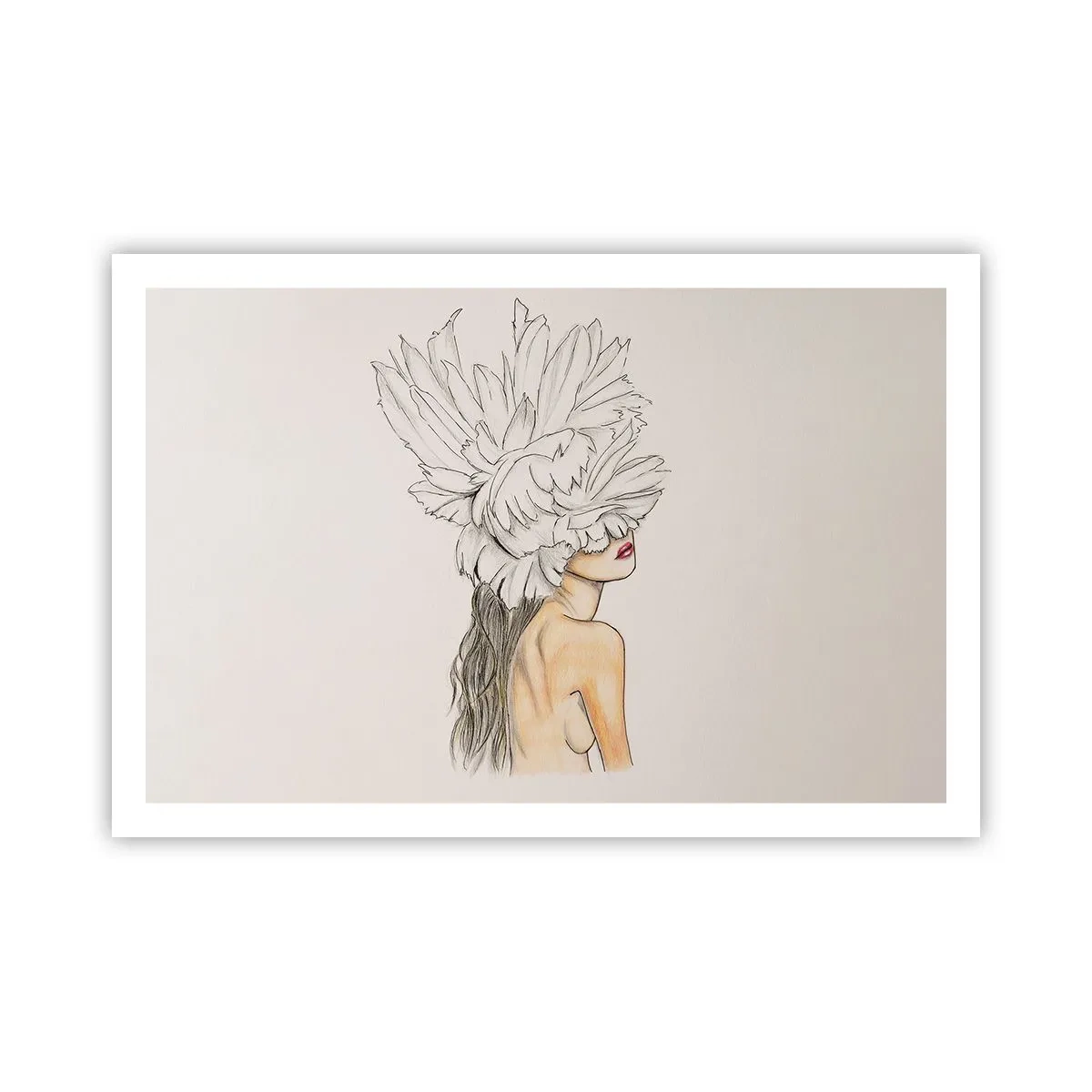 Poszter - Koronás szépség - 91x61 cm