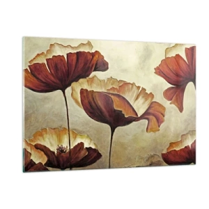 Üveg kép - Rét - 120x80 cm