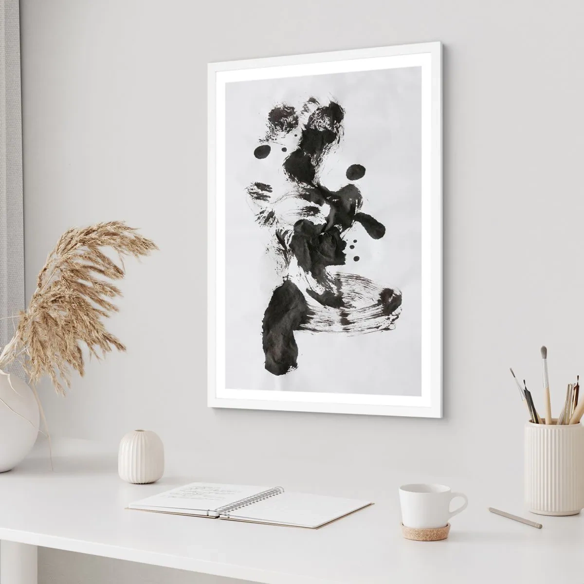 Poszter fekete keretben - Módszer az őrületben? - 70x100 cm