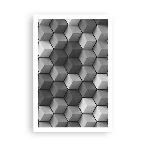 Poszter - Kubista kirakós - 61x91 cm