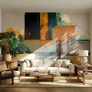 Fotótapéta Premium Canvas - Absztrakció - fény és árnyék - Absztrakció, Modern, Darab - 200x140 cm