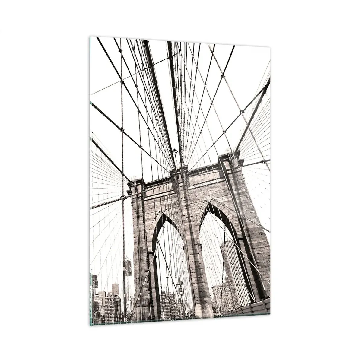 Üveg kép - New York-i katedrális - 50x70 cm
