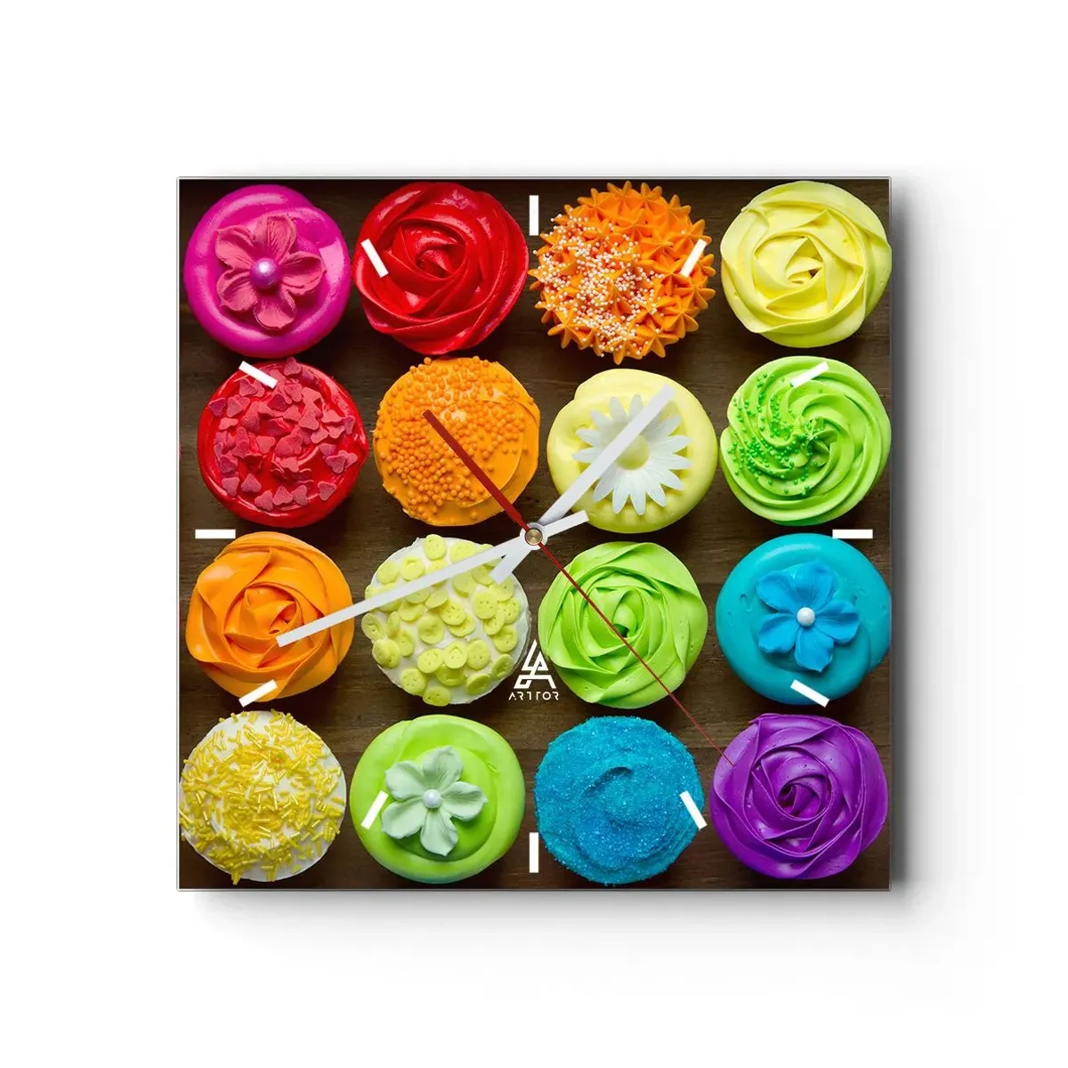 Falióra, Óra - Mindegyik más - mindegyik finom - 40x40 cm