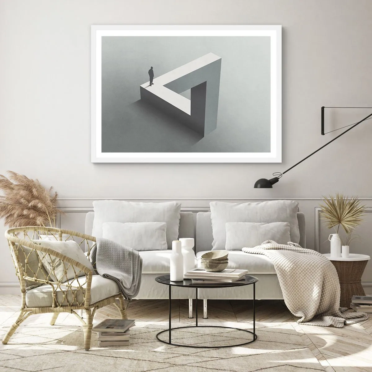 Poszter fekete keretben - És mégis lehetséges - 70x50 cm