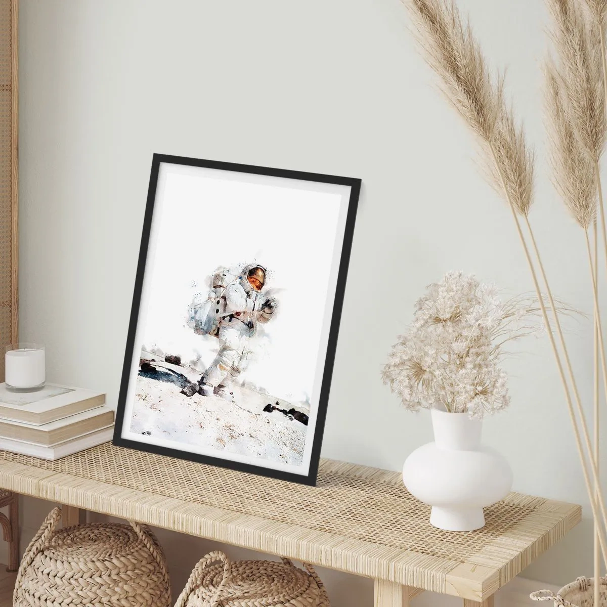 Poszter fehér keretben - A Föld hírnöke - 30x40 cm