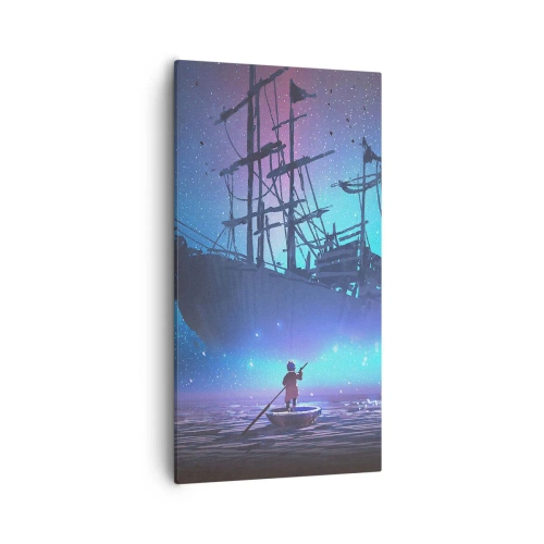 Vászonkép - Találkozás a tenger mítoszával - 55x100 cm