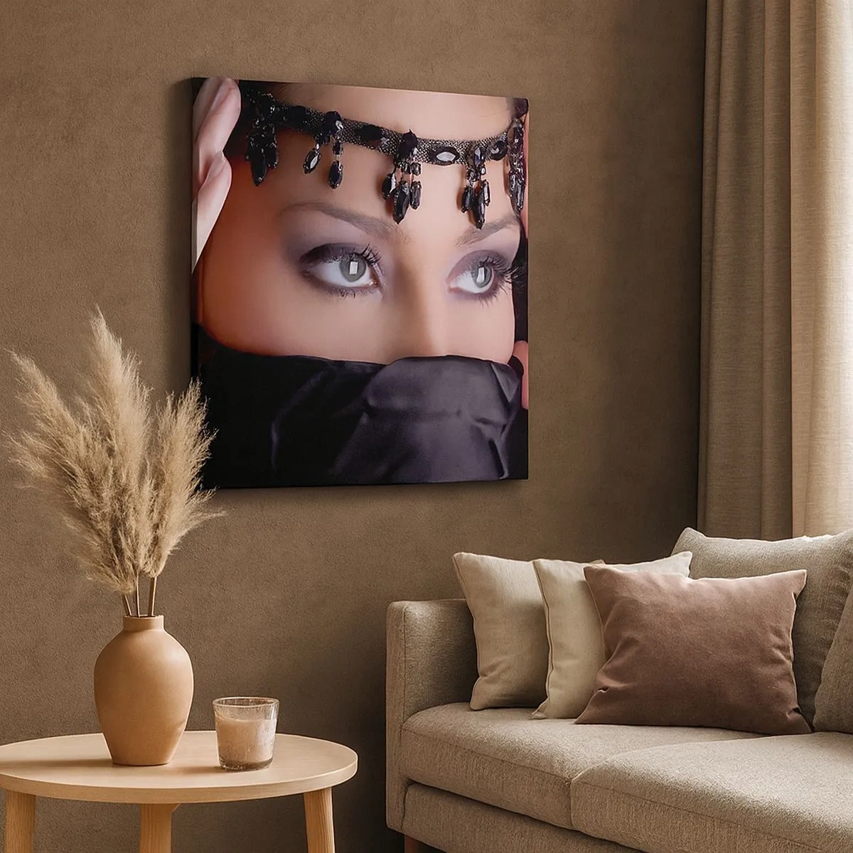 Vászonkép - Orientális csábító rejtély - 30x30 cm