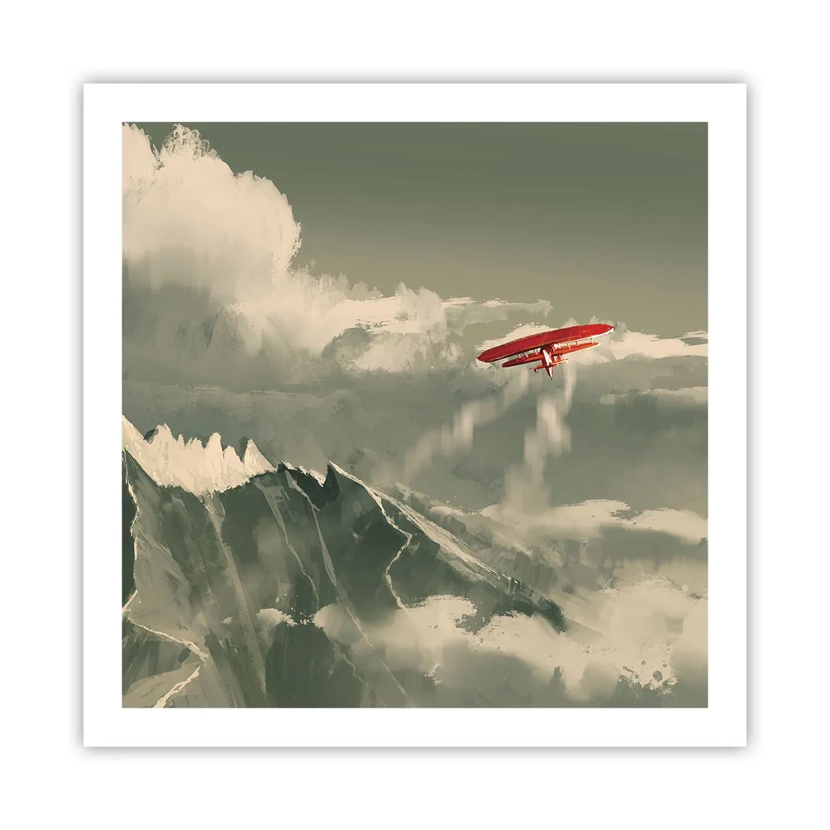 Poszter - Rettenthetetlen úttörő - 60x60 cm