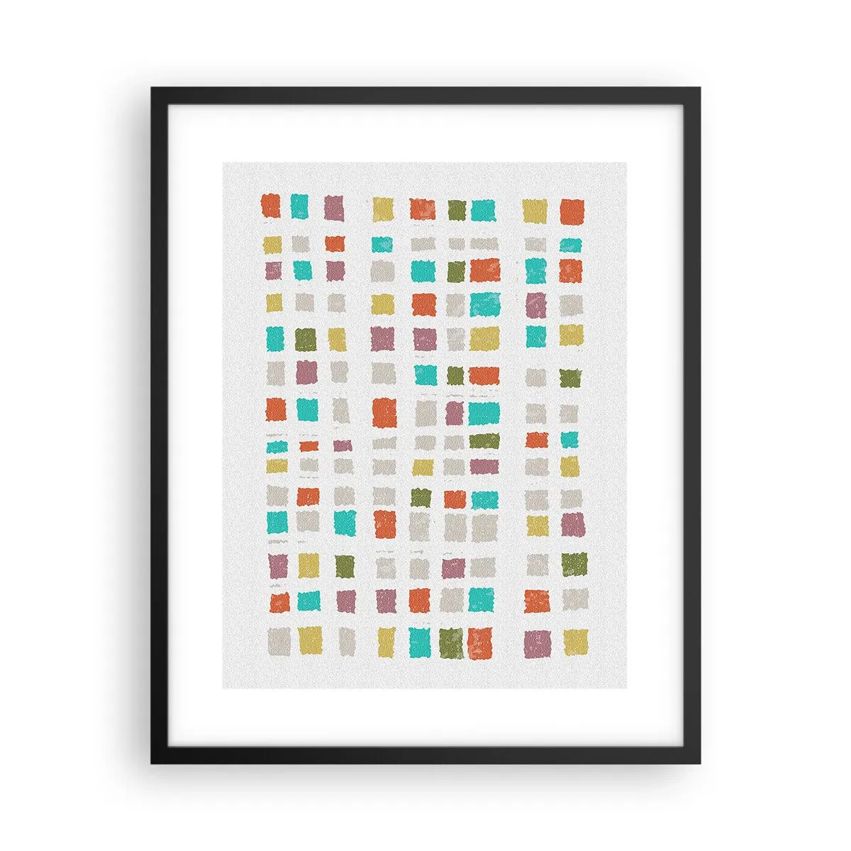 Poszter fehér keretben - Ismeretlen játék - 40x50 cm