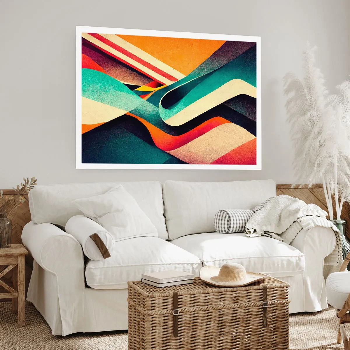 Poszter - Intenzív kompozíció - 91x61 cm